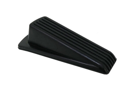 Shepherd Hardware 8934E 8934 Heavy Duty Rubber, Black, 2 Pack Door Wedge, 2-Pack