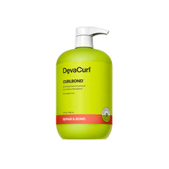 DevaCurl CurlBond Re-Coiling Cream Conditioner for Dry Damaged Hair, Strengthens, Split Ends Treatment, Preserves Color Up to 30 Washes, Coconut Scent, For All Waves, Curls and Coils