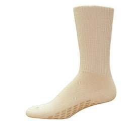 Simcan Sure Steps sock Crew, Diabetic sock |Non Slip| Non Binding | Moisture Wicking | Loose Fit | Smooth Toe