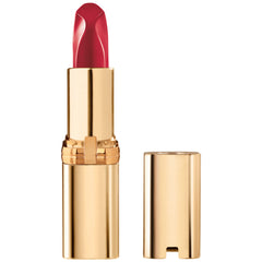 L’Oréal Paris Colour Riche Reds of Worth, Red Lipstick, Long Lasting Lipstick with Smudge Proof Formula Infused with Argan Oil & Vitamin E, Satin Finish, Respected Red, 0.13 oz.