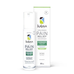 KaLaya Pain Relief Spray with Cannabis Sativa Seed Oil - Fast Acting & Quick Drying Spray That Relieves Aches and Pains Associated With Arthritis, Back pain, Joint pain and Muscle pain (60ml (pack of 1))