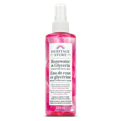 Heritage Store Rosewater & Glycerin Facial Mist, 237 ML