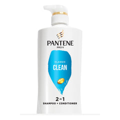 Pantene Classic Clean 2-in-1 Shampoo & Conditioner, 530 mL