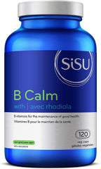 SISU B Calm, with 250 mg Rhodiola 120 VC (Pack of 1)