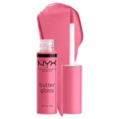 NYX PROFESSIONAL MAKEUP Butter Gloss, Lip Gloss, Non-Sticky - Vanilla Cream Pie (Mauve)