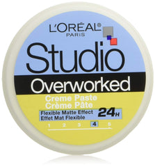 L’Oréal Paris Studio Line Overworked 24h Cream Paste, 50-Milliliter