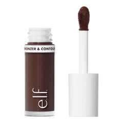 e.l.f. Camo Liquid Bronzer & Contour, Silky Pigmented Formula, Long-Lasting Glow for A Sun-Kissed, Sculpted Finish, Vegan & Cruelty-Free, 10 Rich