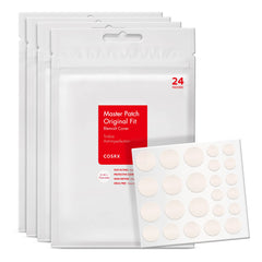 COSRX Acne Pimple Patch Absorbing Hydrocolloid Original 3 Size Patches for Blemishes and Zits Cover, Absorbs Zits & Blemish, Spot Stickers for Face and Body, Korean Skin Care (96 Count)