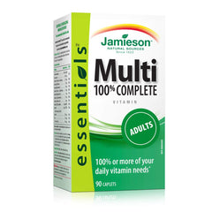 Jamieson 100 percent Complete Multivitamin for Adults, 90 Count (Pack of 1)