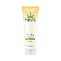 HEMPZ Age Defying Herbal Body Scrub, Off White, Vanilla/musk, 9 Fl Oz