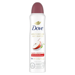 Dove Advanced Care Antiperspirant Dry Spray, for 72H Sweat & Odour Protection, Apple & White Tea Scent, 107 g