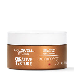Goldwell Style Sign Creative Texture Mellogoo 3 Modelling Paste, 3.ounces, 100 milliliters