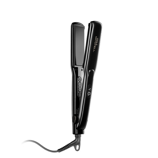 Paul Mitchell Smooth+ Ceramic Flat Iron, Adjustable Heat Settings, For Smoothing + Straightening, 1.25 Inch