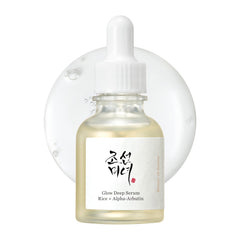 Beauty of Joseon Glow Deep Serum Rice Alpha-Arbutin for Uneven Dull Skin Tone, Daily Korean Skin Care for Men and Women 30ml, 1.01 fl.oz