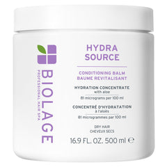 Biolage HydraSource Conditioning Balm, For Dry Hair, Hydrates and Softens, with Aloe Vera, Vegan, Cruelty Free, Paraben Free, Packaging May Vary