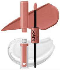 NYX PROFESSIONAL MAKEUP, Shine Loud, High shine lip color, 16HR wear, Vegan Formula - DARING DAMSEL (Pink)