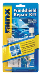 Rain-X 600001 Windshield Repair Kit - Quick and Easy Durable Resin Based Windshield Repair Kit for Chips and Cracks, Good for Round Damage Below 1" in Diameter and Cracks Smaller Than 12" in Length