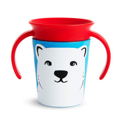 Munchkin Miracle 360˚ Wildlove Trainer Cup, 6 Ounce, Polar Bear