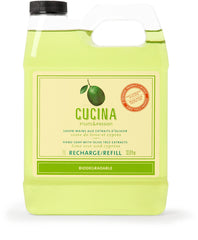 Cucina Hand Soap Refill with Olive Oil by Fruits & Passion - Lime Zest and Cypress - 1L