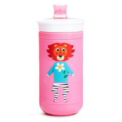 Munchkin Twisty Mix & Match Animals Bite Proof Sippy Cup, 9 Ounce, Pink