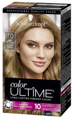Schwarzkopf Color Ultime Permanent Hair Color Cream, 7.0 Dark Blonde, 1 Count