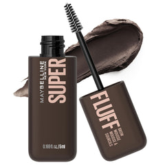 Maybelline New York Superfluff Brow Mousse, All-Day Wear, Full Brows, Airy Volumising Mousse, Black Brown, 5ml