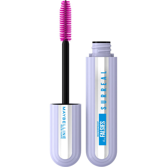 Maybelline New York, Falsies Surreal Waterproof Mascara, 36% Length, Vegan Formula, Very Black, 10ml