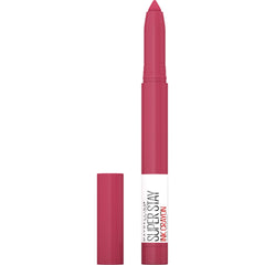 Maybelline Super Stay Ink Crayon Lipstick, Precision Tip Matte Lip Crayon with Built-in Sharpener, Longwear Up To 8Hrs, Run The World, 1.2g