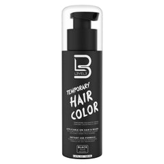 L3 - Temporary Beard Color - Full Beard in Minutes - Easy to Apply and No Mixing Required - Level 3 Natural Looking Black Dye
