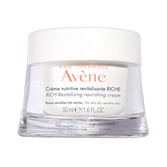 Eau Thermale Avene RICH Revitalizing Nourishing Cream, Ultra Nourishing Face Moisturizer, Red Fruit Extract, Antioxidant Protection, Non-comedogenic, 50 ml