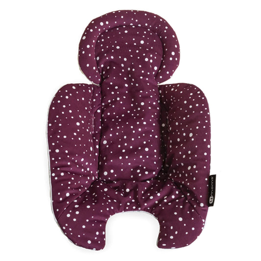 4moms RockaRoo and MamaRoo Infant Insert, Machine Washable, Soft, Plush Fabric, Reversible Design, Maroon