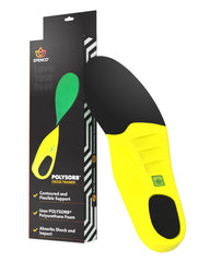 Spenco Insoles Polysorb Cross Trainer - Lightweight, Full-Foot Inserts with Heel-to-Toe Cushioning, Support, & Odor Control, All-Day Comfort & Stability - Ideal for Runners, Walkers, Athletes