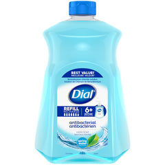 Dial Antibacterial Liquid Hand Soap Refill, Spring Water, 1.53 Litres
