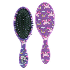 Wet Brush Kids Detangler Hair Brush - Unicorn (Cotton Candy Scented) - Midi Detangling Brush with Ultra-Soft IntelliFlex Bristles Glide Through Tangles with Ease - Pain-Free for All Hair Types