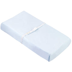 Kushies Baby Contour Change Pad Cover Ultra Soft 100% Cotton Flannel, Made in Canada, Blue Solid