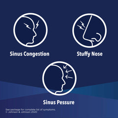 BENYLIN Extra Strength Cold and Sinus Caplets, Relieves Cold and Sinus symptoms, Daytime and Nighttime, Convenience Pack, 20ct