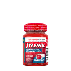 Tylenol Ultra Relief for Headache and Migraine Pain Relief, 500 mg Acetaminophen, 120 Tablets
