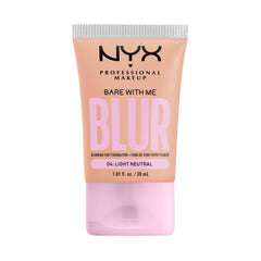 NYX PROFESSIONAL MAKEUP, Bare With Me, Tint Foundation, Medium buildable coverage, 12h hydration, Lightweight matte finish - 04 LIGHT NEUTRAL