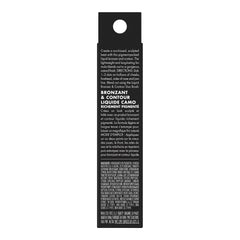e.l.f. Camo Liquid Bronzer & Contour, Silky Pigmented Formula, Long-Lasting Glow for A Sun-Kissed, Sculpted Finish, Vegan & Cruelty-Free, 4 Light/Medium
