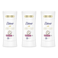 Dove Antiperspirant Stick for Women Caring Coconut Scent, Women's Deodorant, 48 Hour Protection for Soft And Comfortable Underarms 74 g (Pack of 3)
