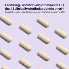 Culturelle Daily Digestive Health Daily Probiotic for Men and Women, With 100% Naturally Sourced Lactobacillus GG Strain, Pharmacist Recommended Gluten Free and Vegan, 50 Count Capsules (Pack of 1)