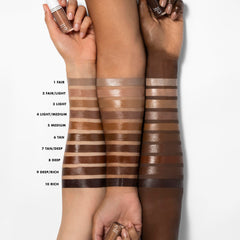 e.l.f. Camo Liquid Bronzer & Contour, Silky Pigmented Formula, Long-Lasting Glow for A Sun-Kissed, Sculpted Finish, Vegan & Cruelty-Free, 4 Light/Medium