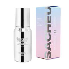 Sacheu Slick Skin Gua Sha Oil — Moisturizing and Anti Aging Squalane for Face and Body Massage, Moisturizing and Hydrating Facial Serum with Essential Lipids — Vegan & Fragrance Free Face, 30 ml