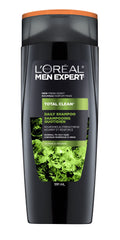 L’Oréal Paris Men Expert Total Clean Shampoo, With Taurine & Argenine, Normal to Oily Hair, 591 ml