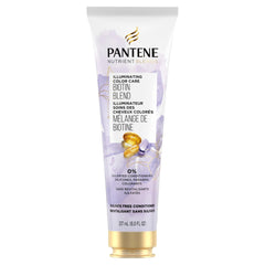 Pantene Sulfate Free Conditioner, Illuminating Hair Color with Biotin, Safe for Color Treated Hair, Nutrient Blends, 237 ml
