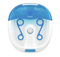 HoMedics Jet Action Footbath | 6 Hydro-therapy Water Jets, Pedicure Center, Raised Nodes, Heat Maintenance, 3 Pedicure Attachments | Soothe Tired Muscles, Convenient Storage | JetSpa Elite | Does Not Heat Water