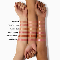 e.l.f. Halo Glow Blush Beauty Wand, Liquid Radiant Blush with Squalane, Cushion Tip Cream Blush For Luminous, Buildable Color, Vegan & Cruelty-Free Cheek Makeup, Candlelit