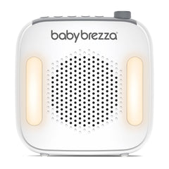 Baby Brezza Adjustable Baby Sound Machine and Night Light with 18 Sounds – Small, Portable Design for Easy Travel or Crib Use – Includes Lullaby, Nature, White Noise, Waves + More – USB Powered