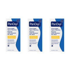 PanOxyl PM Patches 3 Pack (120 Count) PM Patches Bundle
