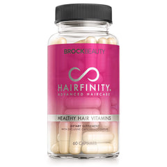 Hairfinity Hair Vitamins - Scientifically Formulated with Biotin, Amino Acids, and a Vitamin Supplement that Helps Support Hair Growth - Vegan - 60 Veggie Capsules (1 Month Supply)